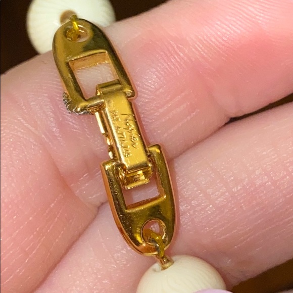 Napier Graduating White Beaded Necklace - Picture 8 of 11